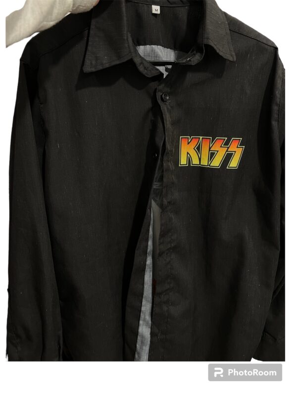 Camisa KISS espalda Paul Stanley frente de factory rock