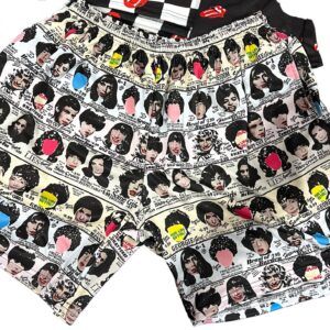 The Rolling Stones Some Girls black short https://factoryrock.store