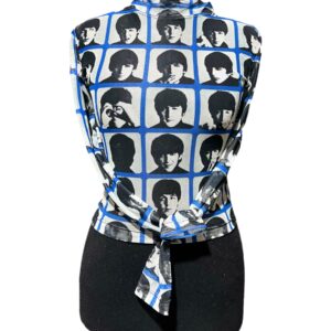 The Beatles micro tulle t-shirt top available on: https://factoryrock.store