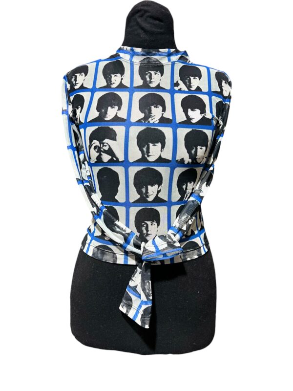 The Beatles micro tulle t-shirt top available on: https://factoryrock.store