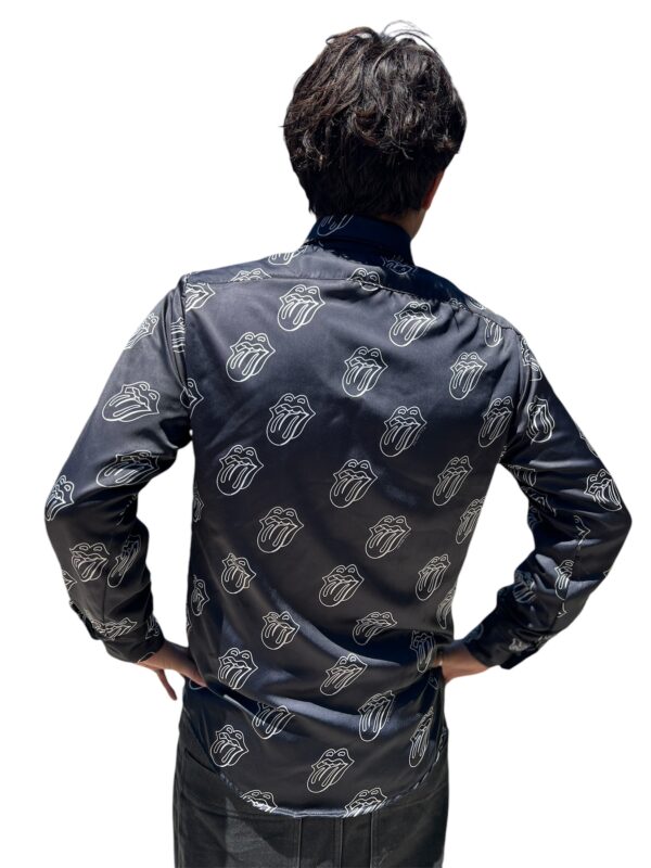 Paint it Black The Rolling Stones Silk Shirt only on: www.factoryrock.store