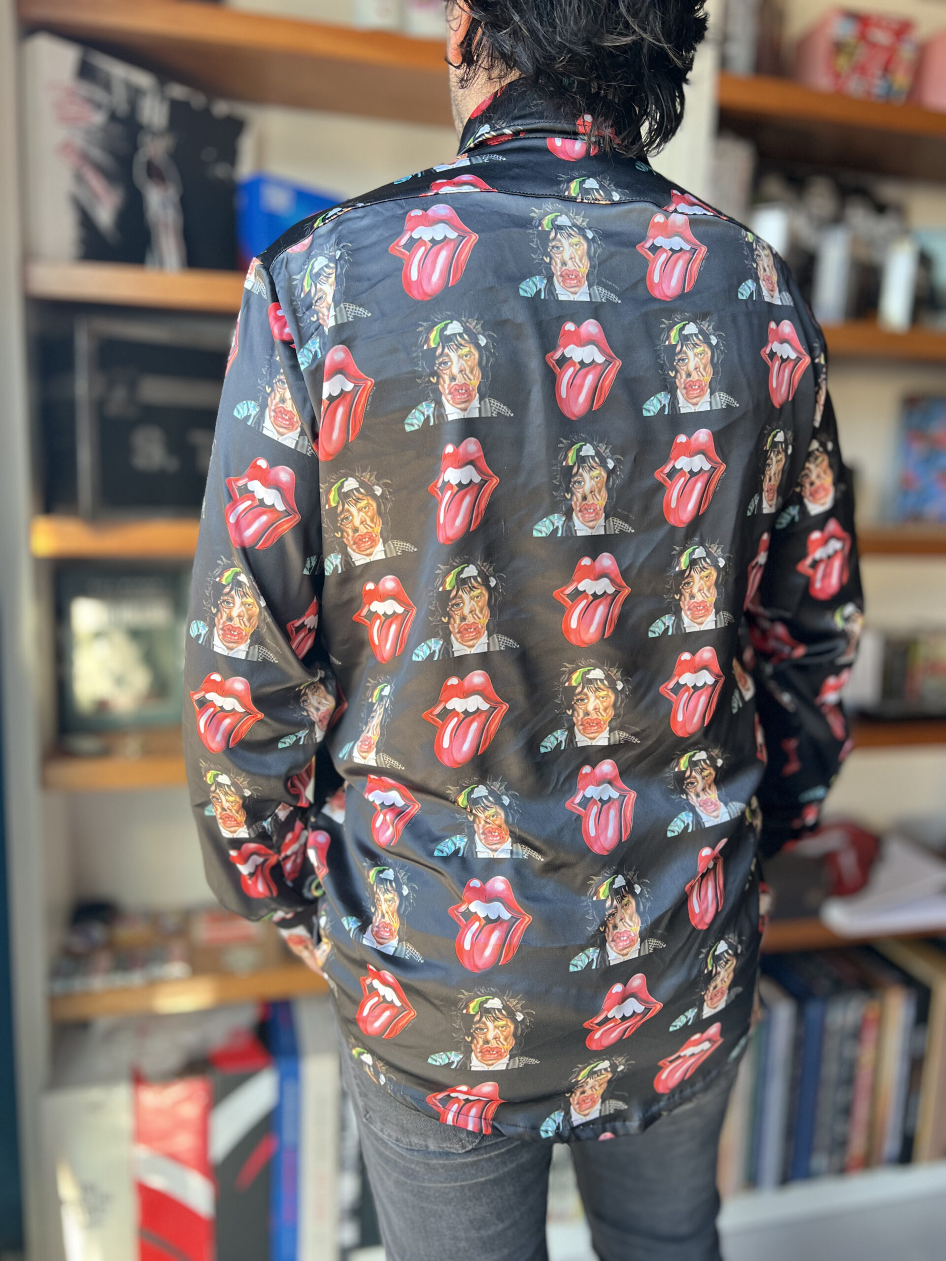 Foreign tongues Silk Shirt only on https://factoryrock.store Foreign tongues Silk Shirt only on https://factoryrock.store