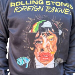 The Rolling Stones FOREIGN TONGUES SWEATSHIRT https://factoryrock.store